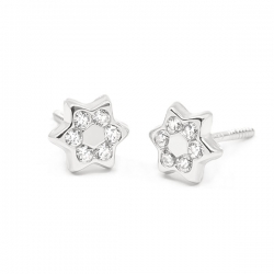 Pendientes-eles-niña-oro-blanco-18k-estrella-circonitas