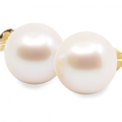 Pendientes-Eles-mujer-perla-cultivada-casquilla-Oro-amarillo-18K