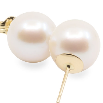 Pendientes-Eles-mujer-perla-cultivada-casquilla-Oro-amarillo-18K