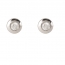 Pendientes-Eles-bebé-redondo-circonita-Oro-Blanco-18K