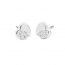 Pendientes- Eles- niña-corazon-circonita- Oro-blanco- 18K