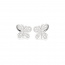 Pendientes- Eles- bebe- mariposa- Oro- blanco-18K