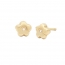 Pendientes- Eles- niña-margarita- circonita- Oro- amarillo- 18K