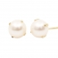 Pendientes- Eles- niña-perla- patillas -Oro amarillo 18K