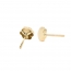Pendientes- Eles- bebe-margarita-lisa- Oro- amarillo- 9 Kilates